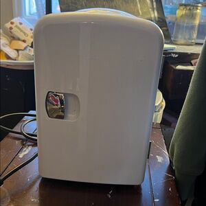 Compact White Mini Fridge